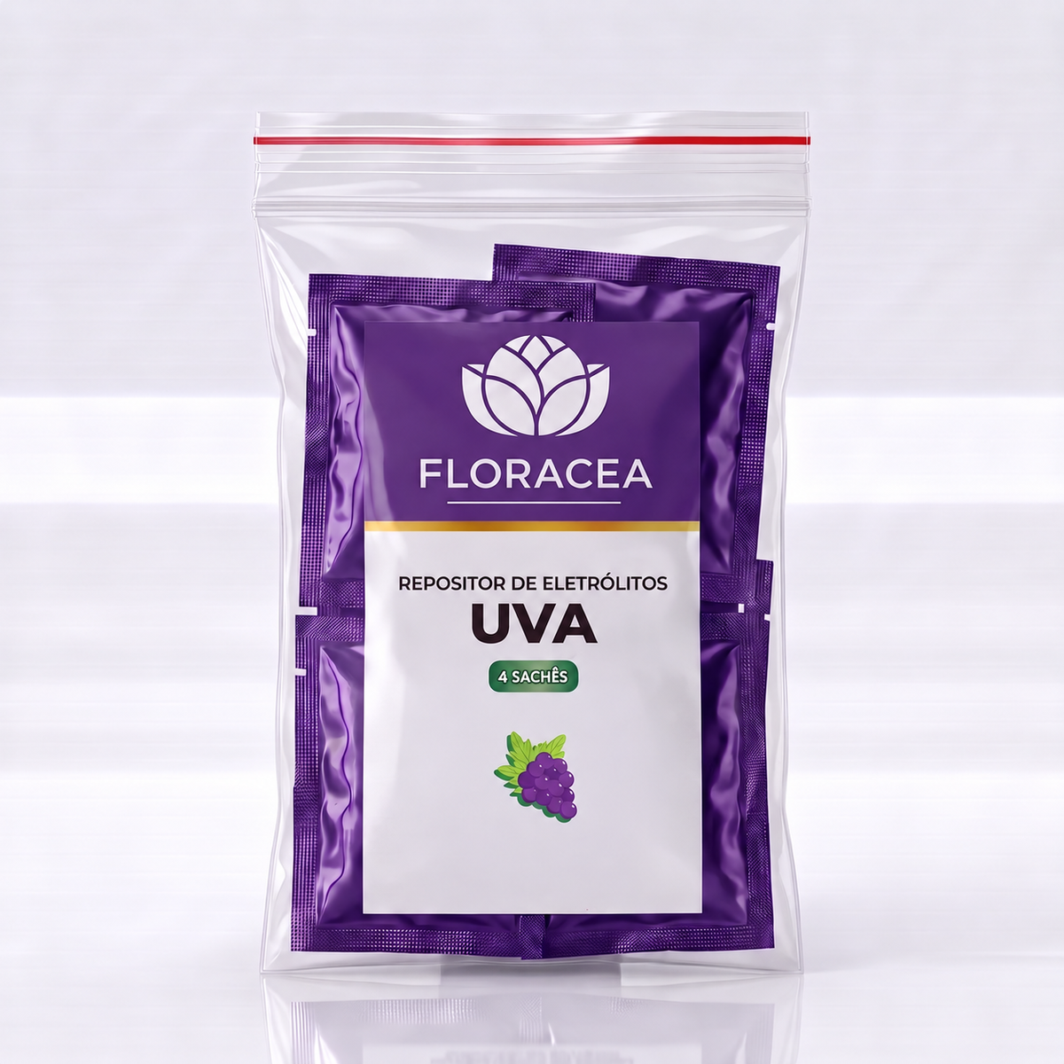 Repositor de Eletrólitos Floracea — Uva