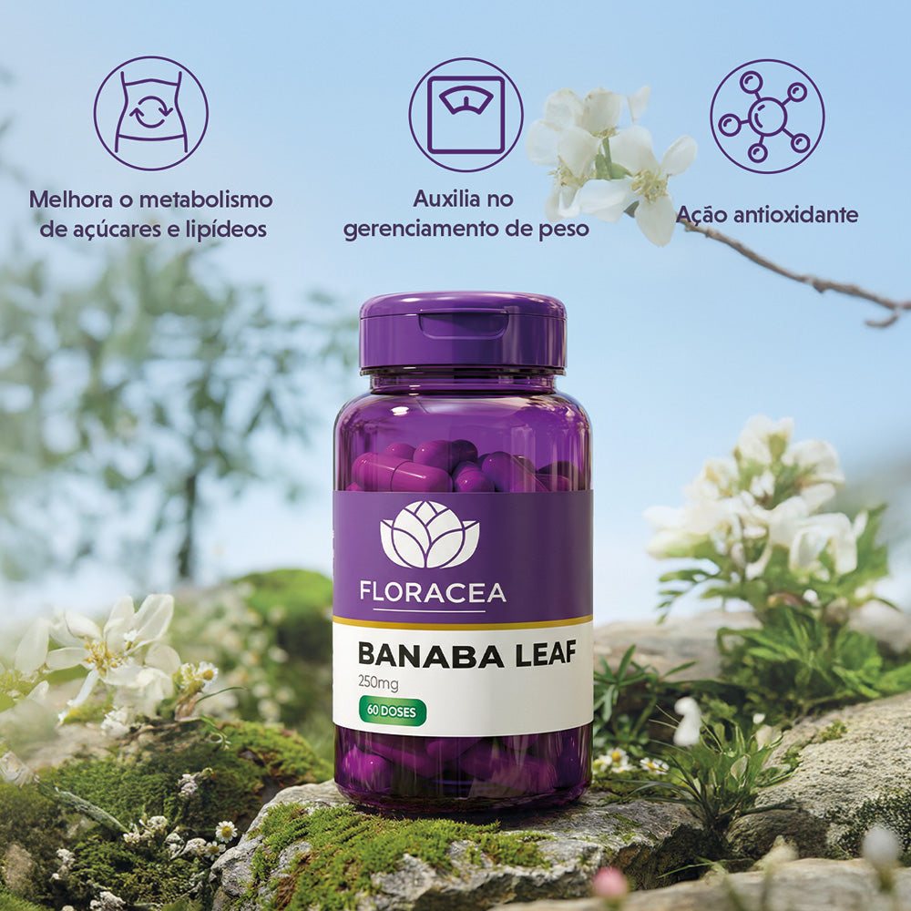 Banaba Leaf 250mg 60 Doses - imagem 2