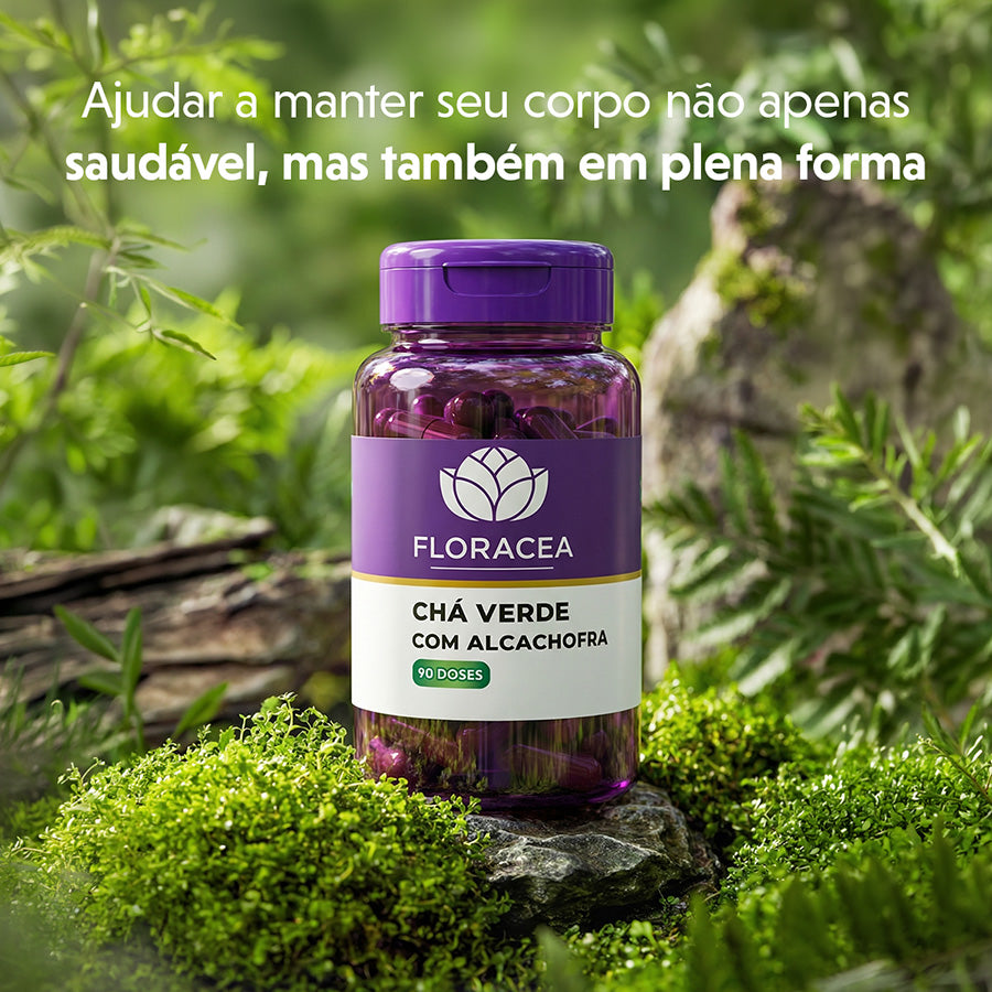Chá Verde Com Alcachofra 90 Doses - imagem 2