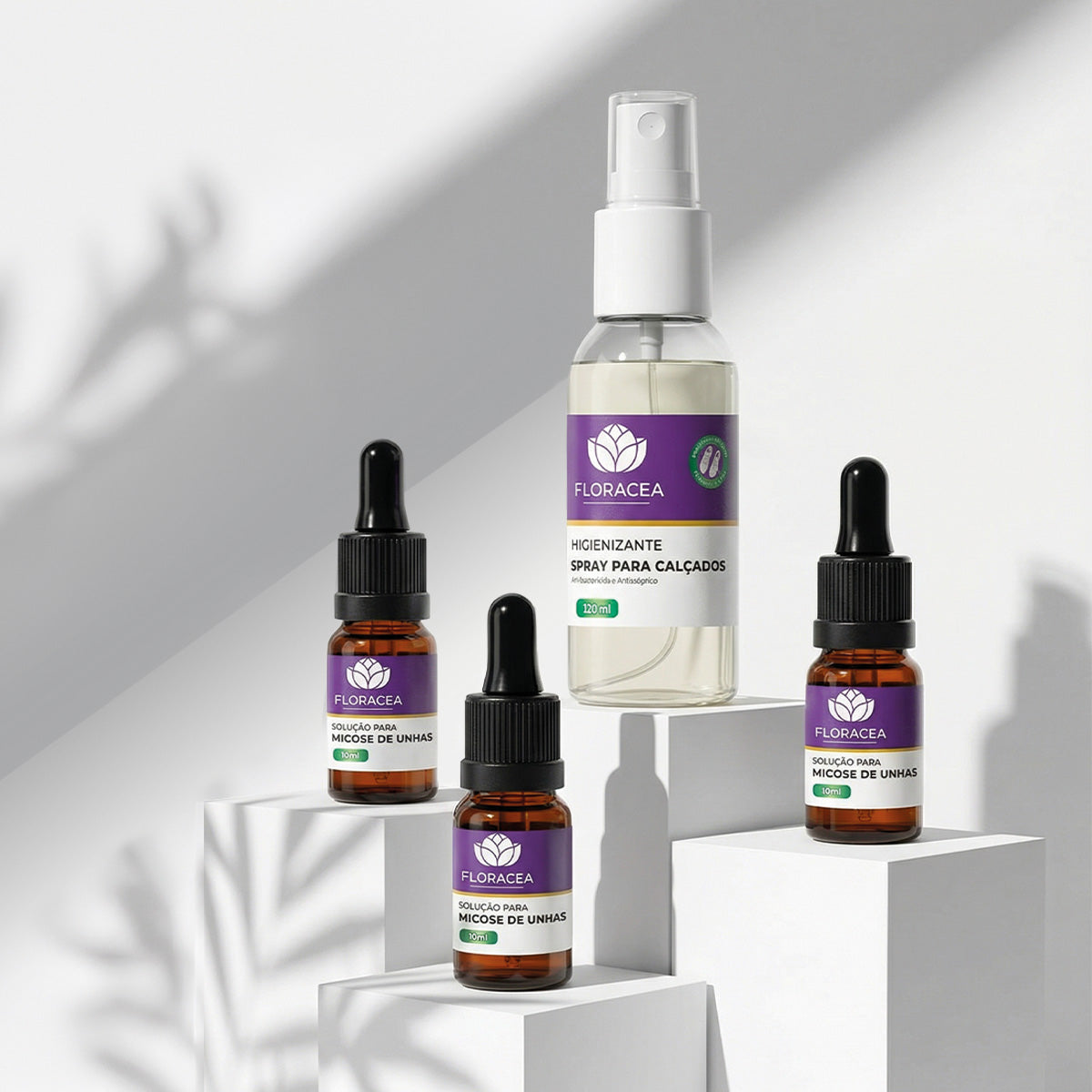 Combo 3 Solução de Micose 10ml + 1 Higienizante para Calçados 120ml - imagem 2