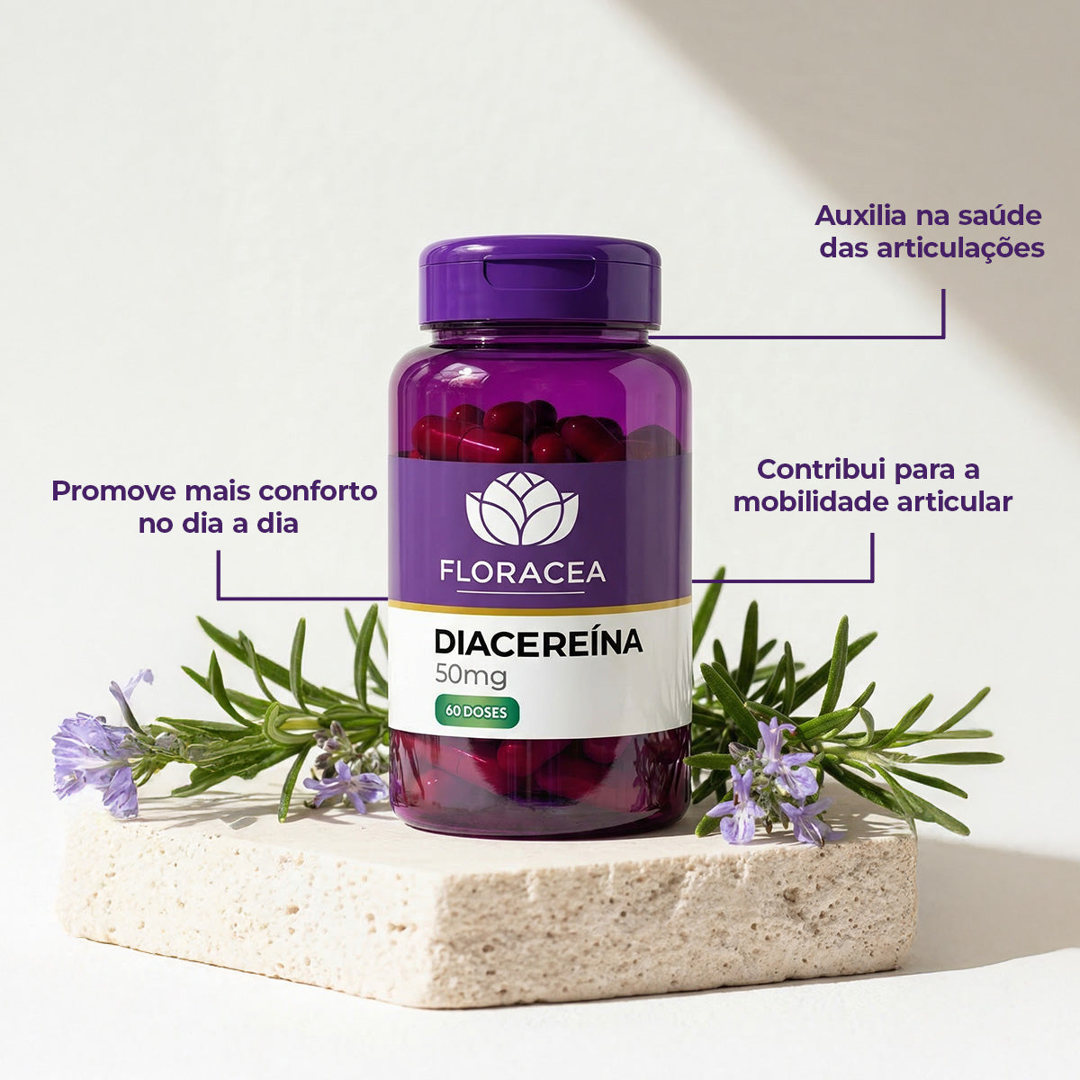 Diacereína 50mg 60 Doses - imagem 2