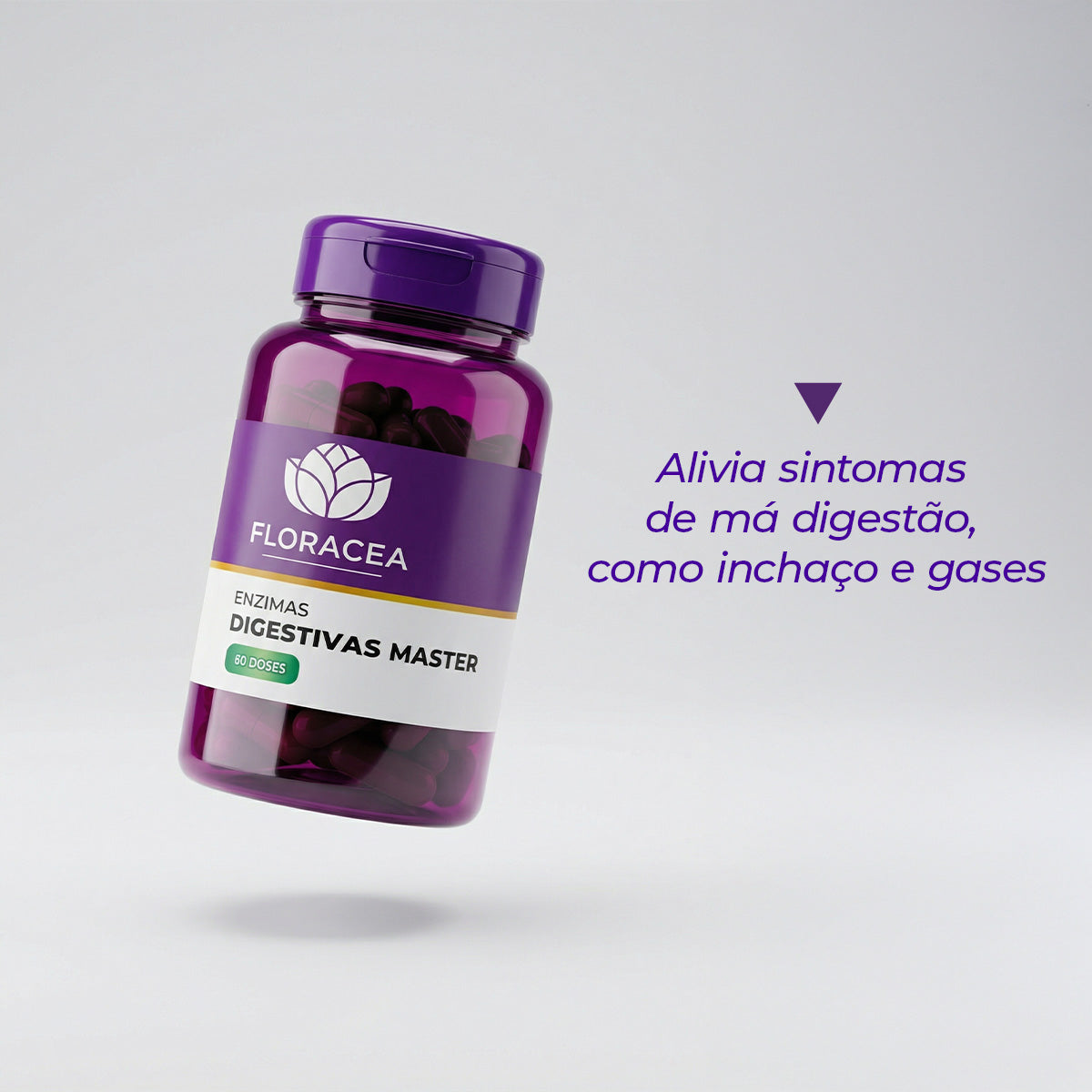 Enzimas Digestivas 680mg Master 60 Doses - imagem 2