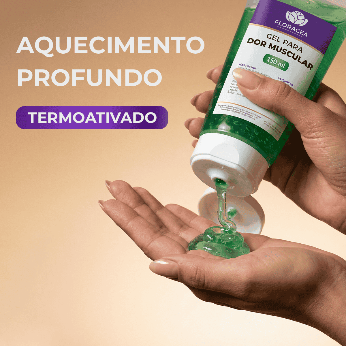 Gel para dor Muscular 150ml - imagem 2