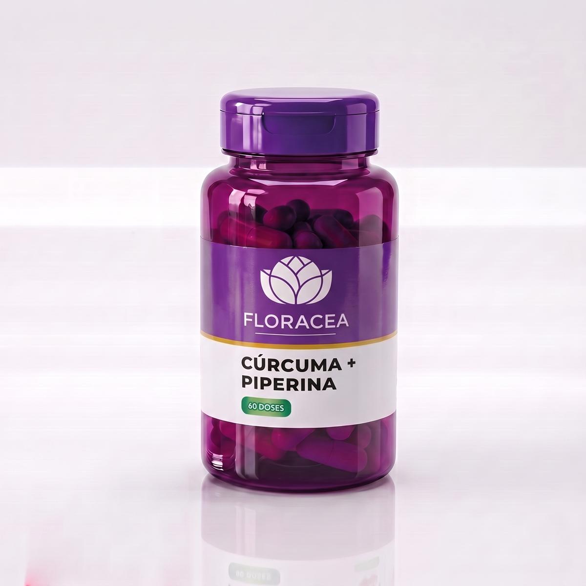 Curcuma 500mg + Piperina 5mg 60 Doses