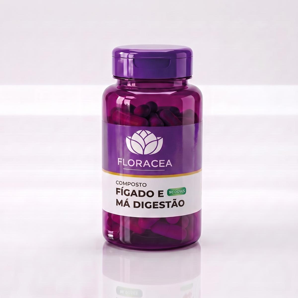 Composto Fígado e Má Digestão 90 Doses
