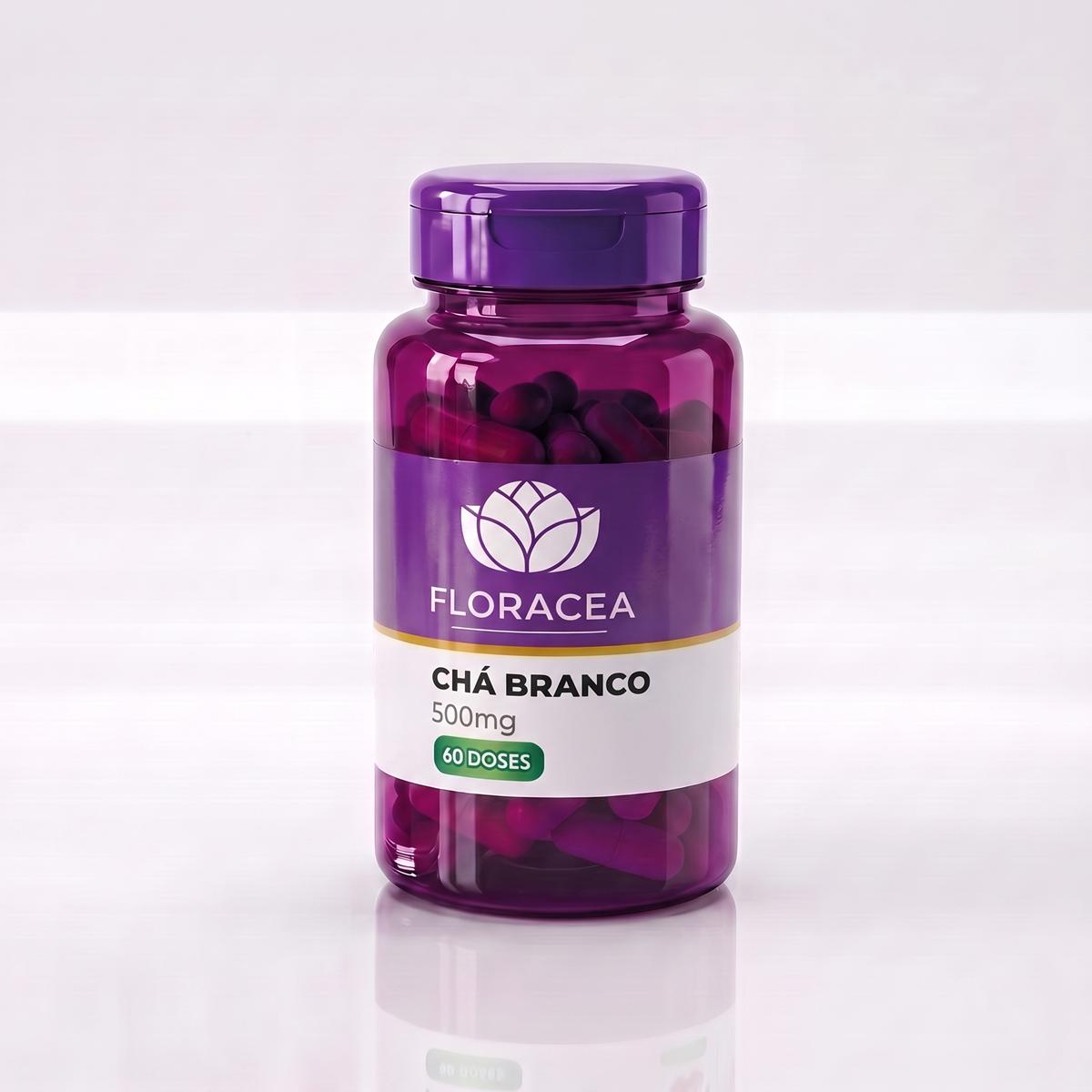 Chá Branco 500mg 60 Doses