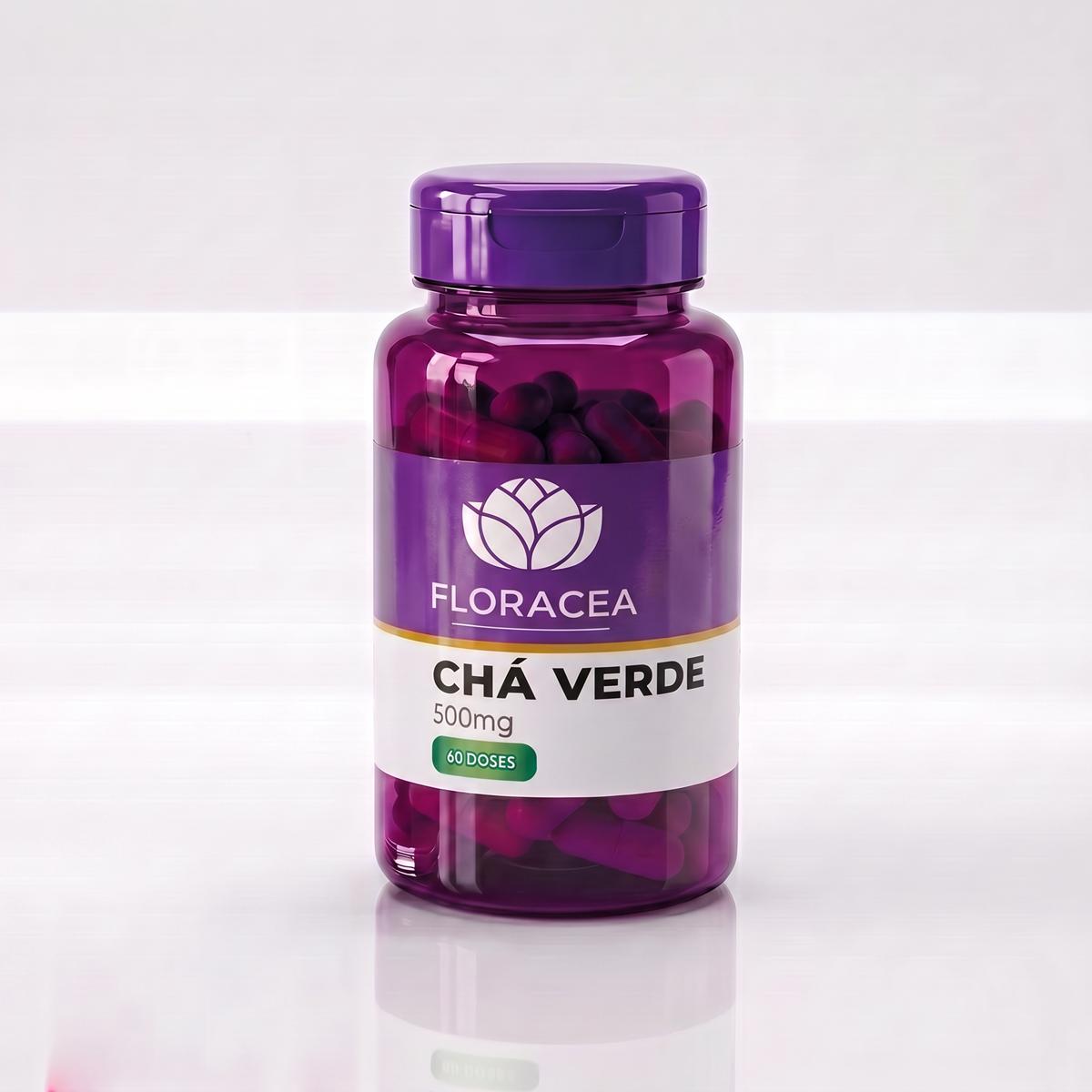 Chá Verde 500mg 60 Doses