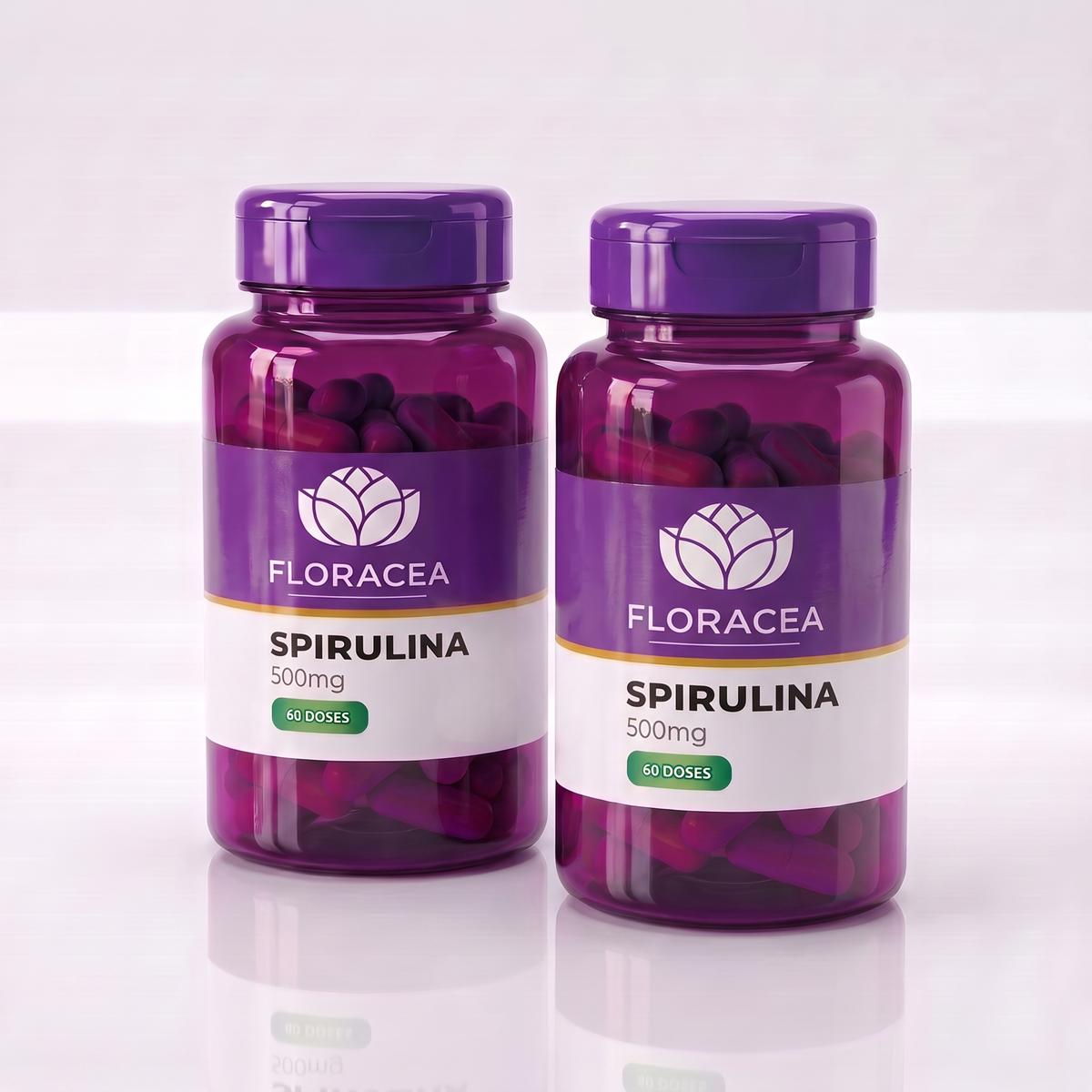 Combo 2 Spirulina 500mg 60 Doses