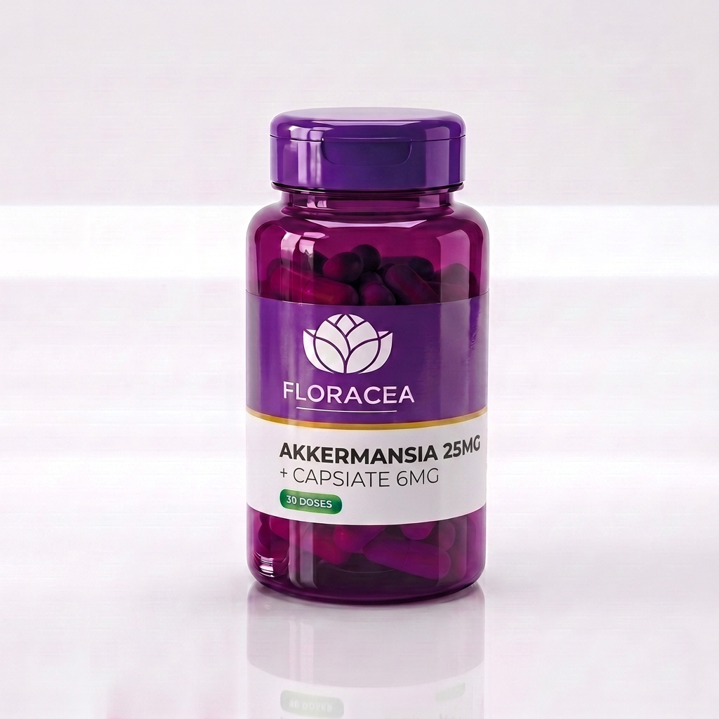 Akkermansia 25mg + Capsiate 6mg 30 Doses