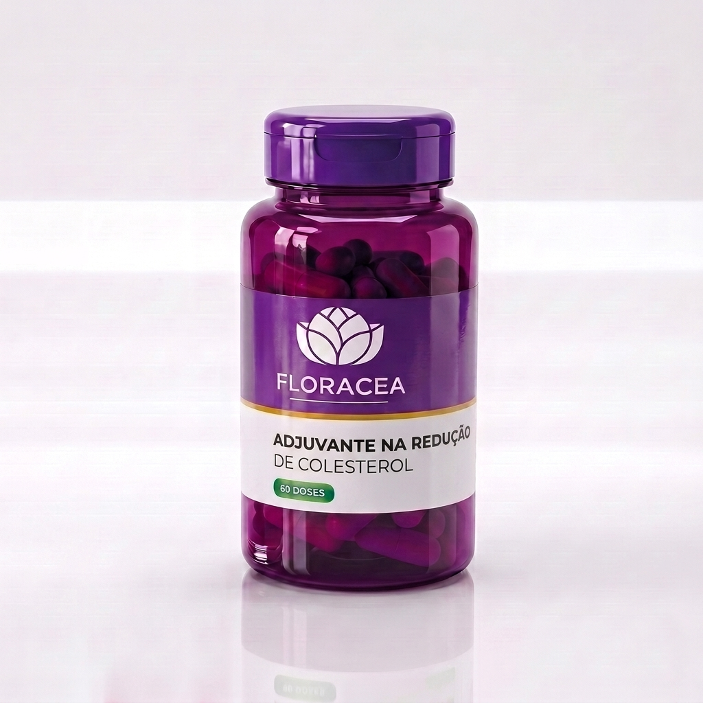 Adjuvante na redução de colesterol 60 doses