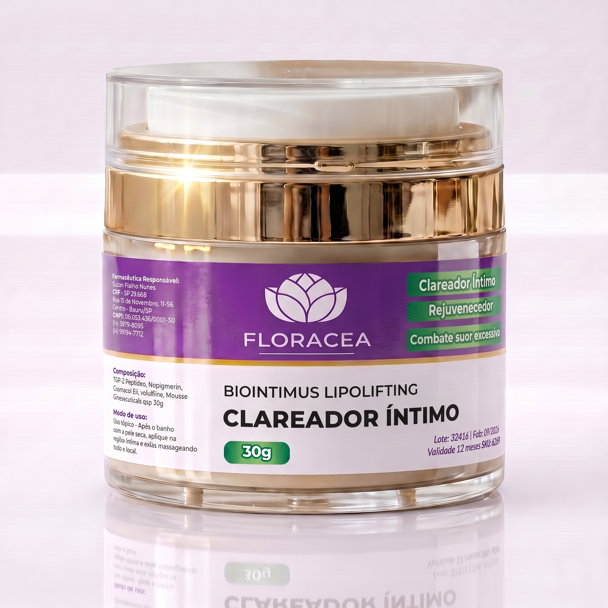 Clareador Íntimo - BIOintimus e Lipolifting 30g