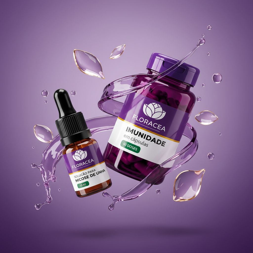 Combo solução de micose + imunidade em cápsulas