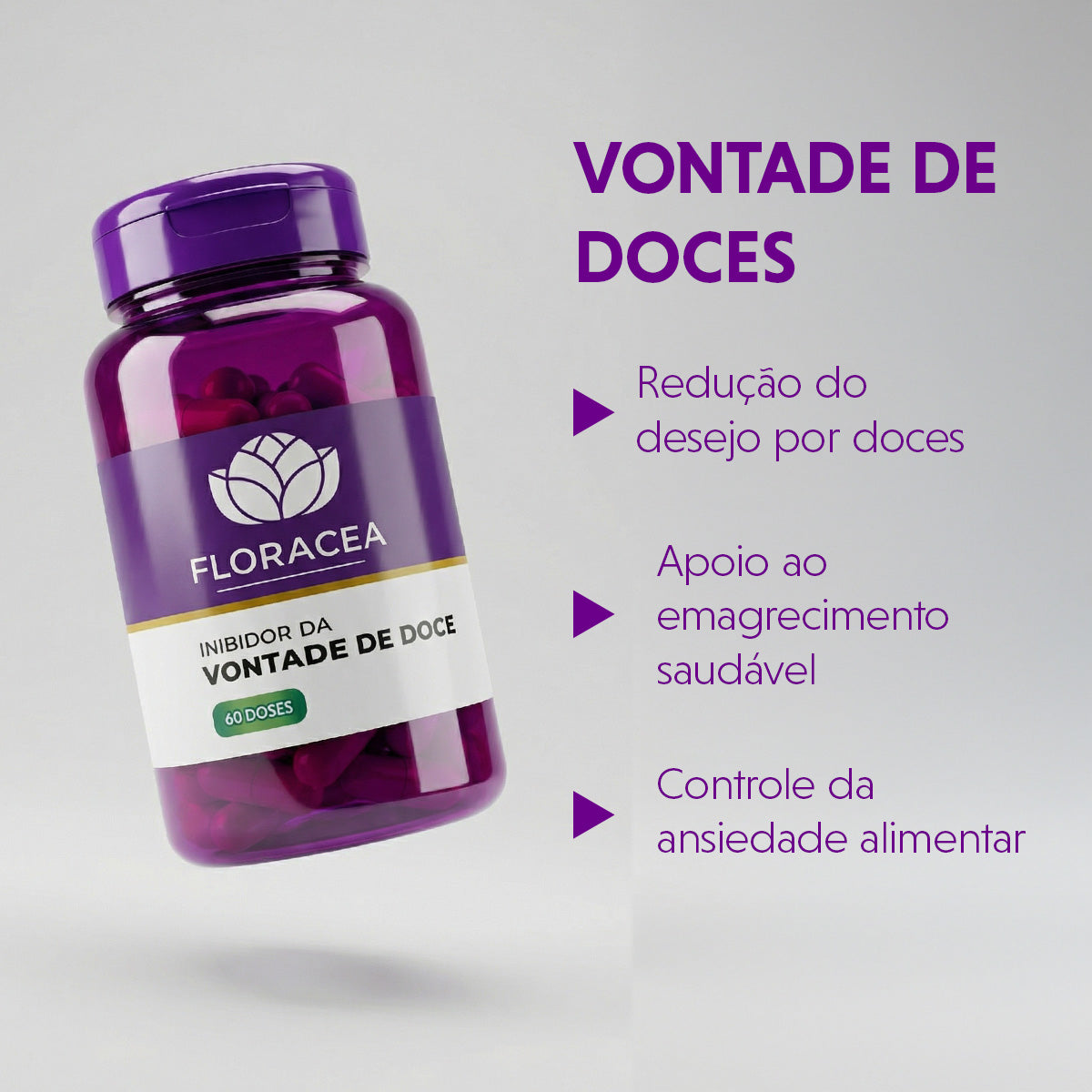 Inibidor de Vontade de Doces 60 Doses - imagem 2