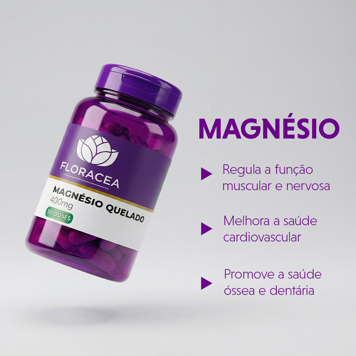 Magnesio 400mg 30 Doses - imagem 2