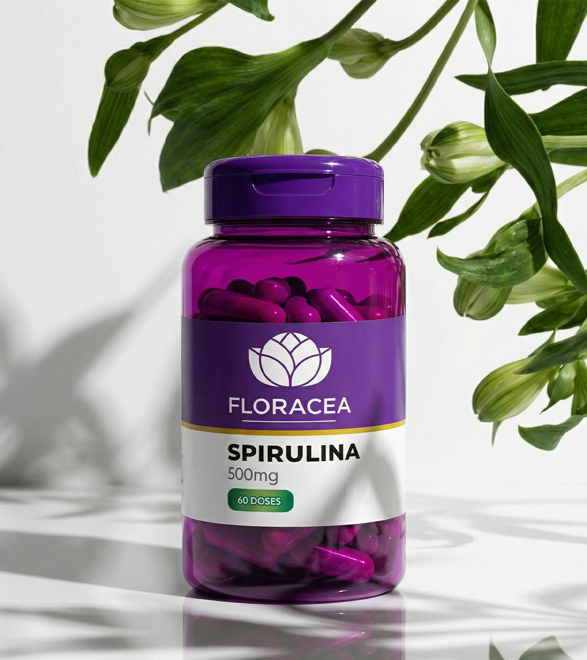 Spirulina 500mg 60 Doses - imagem 2