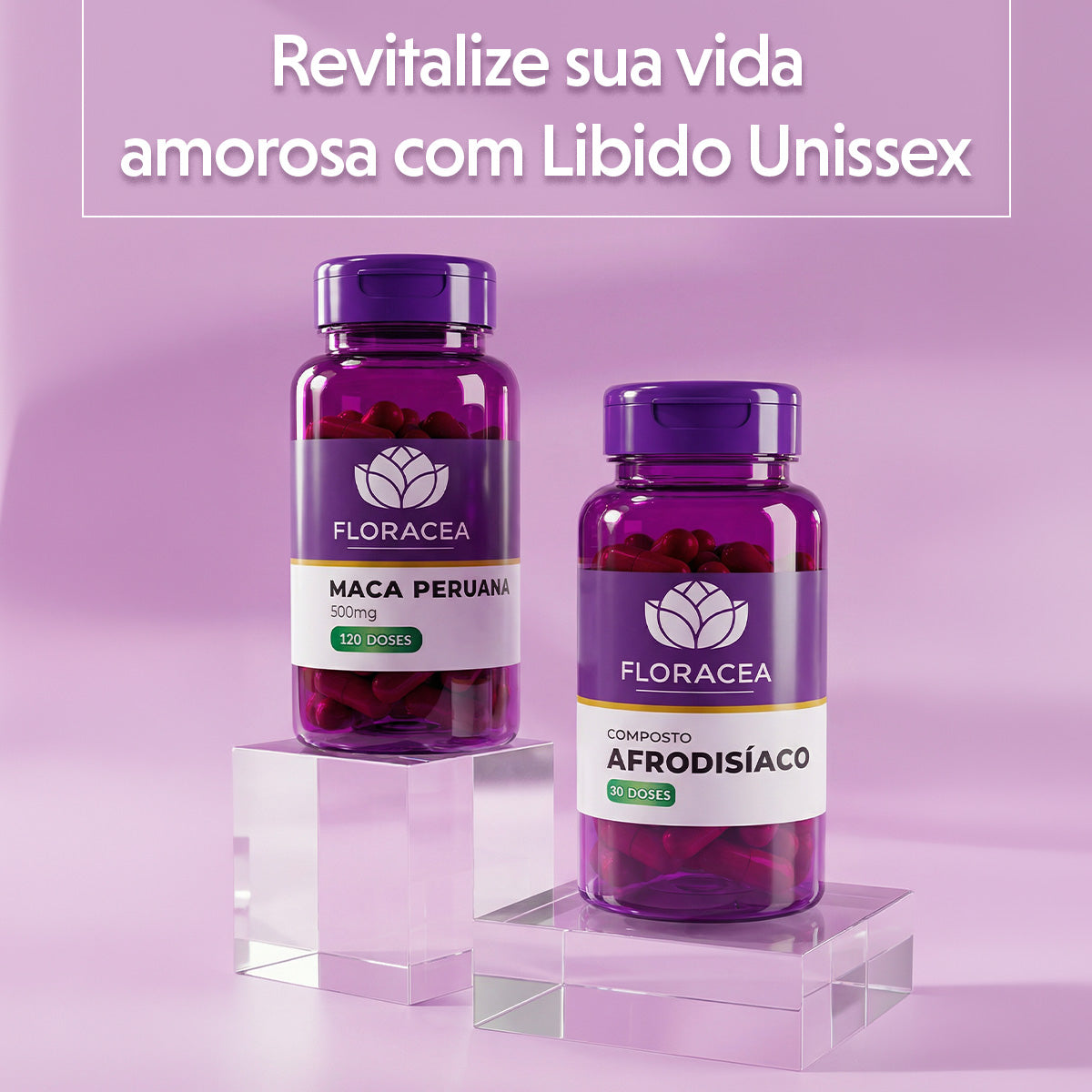 Combo Libido Unissex - Maca Peruana 500mg 120 Doses + Composto Afrodisíaco 30 Doses - imagem 2