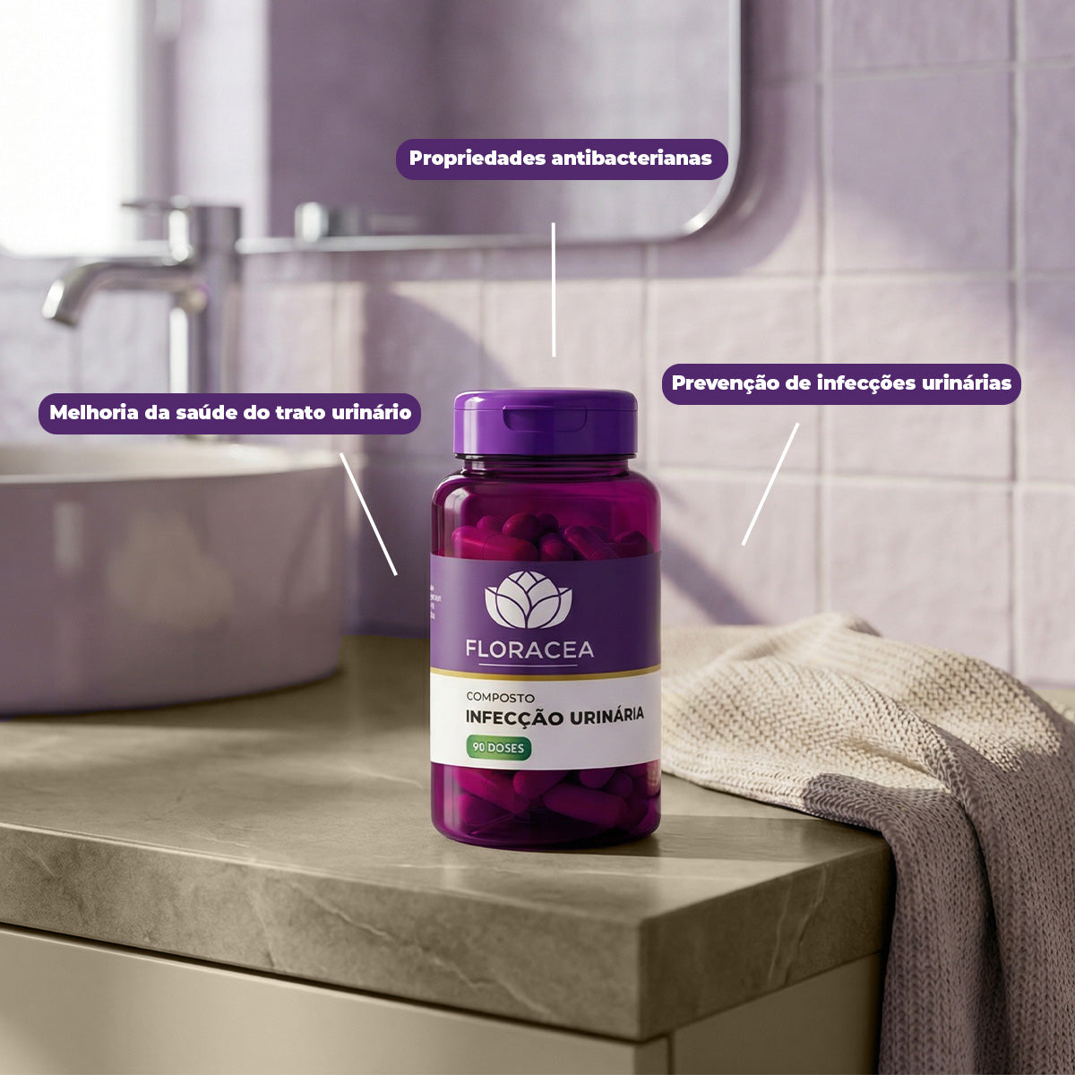 Composto Infecção Urinária 90 Doses - imagem 2