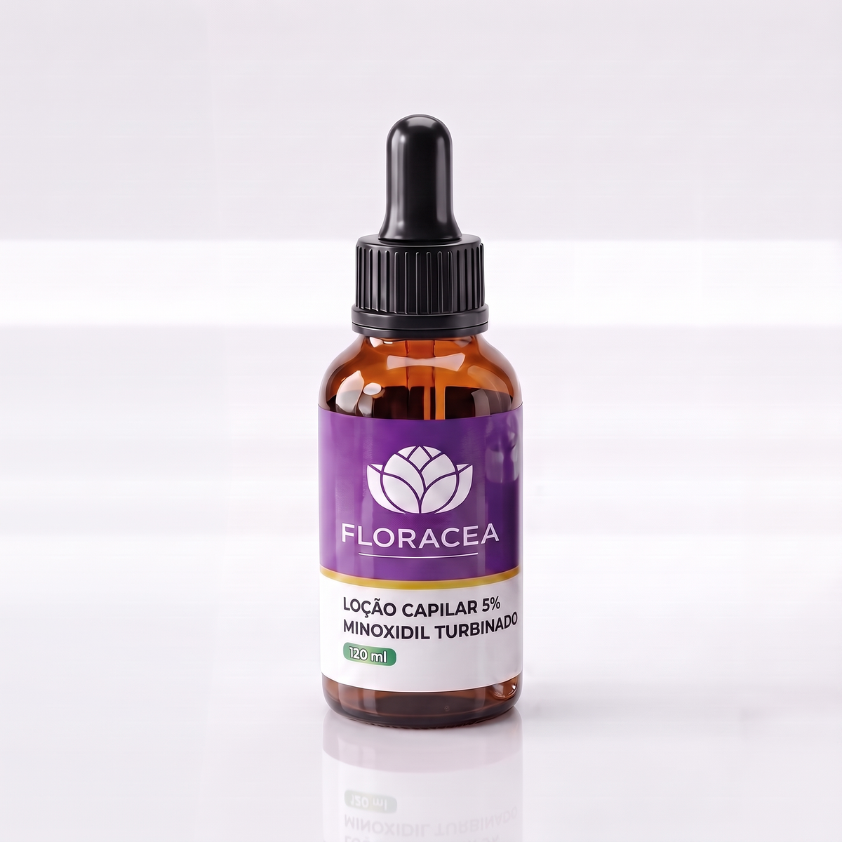 Loção Capilar 5% Minoxidil Turbinado 120ml — Floracea