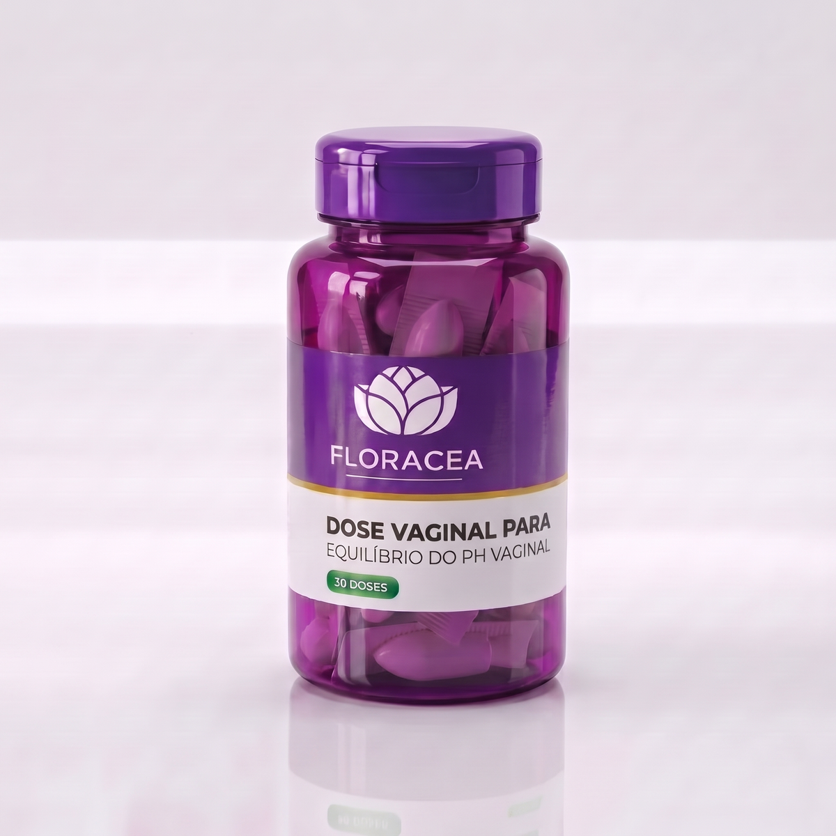Óvulo vaginal para equilíbrio do pH vaginal 30 doses